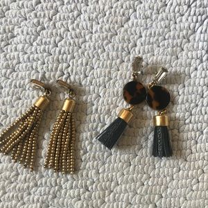 J.crew tassel earring bundle